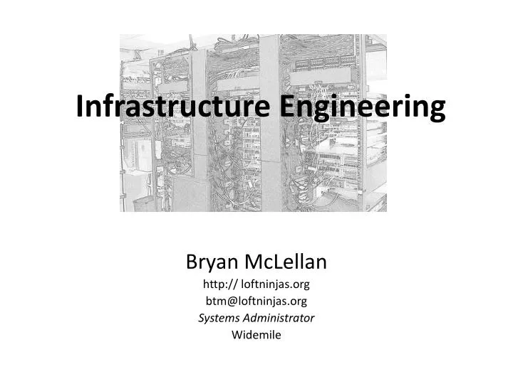 infrastructure engineering