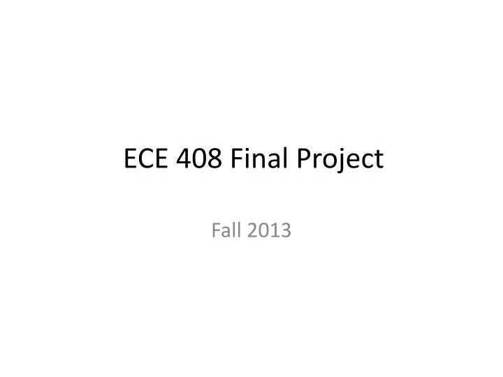 ece 408 final project