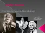 Marilyn Monroe - slide 1