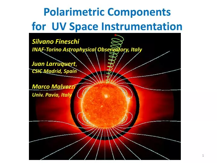 polarimetric components for uv space instrumentation