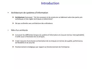 introduction