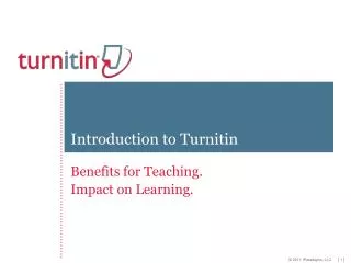 Introduction to Turnitin