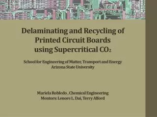 Traditional R ecycling Processes