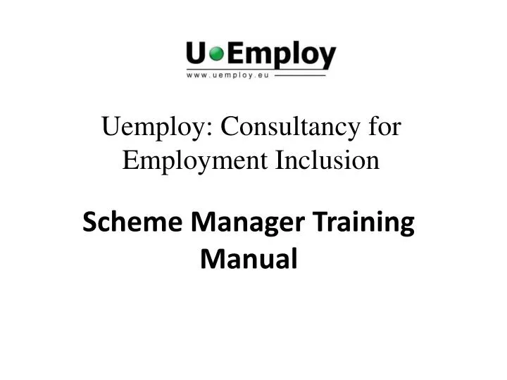uemploy consultancy for employment inclusion