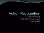 Action Recognition - slide 1