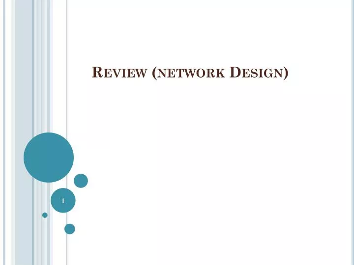 review network design