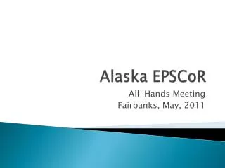 Alaska EPSCoR