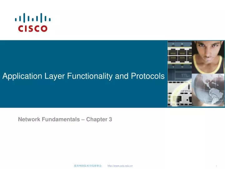 application layer functionality and protocols