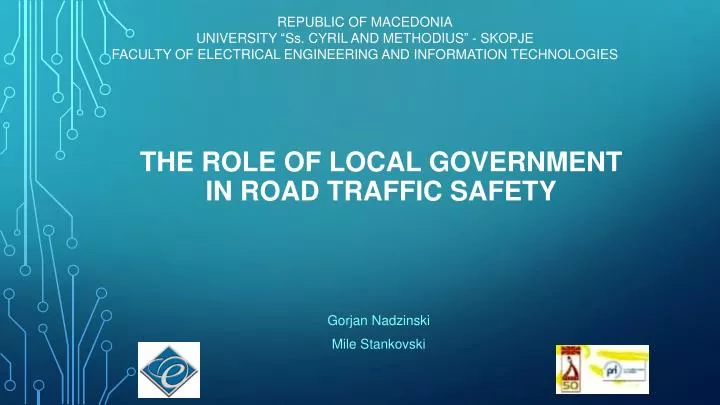 the role of local government in road traffic safety