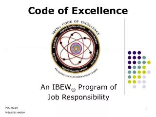 Code of Excellence