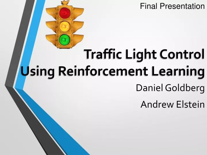 traffic light control using reinforcement learning