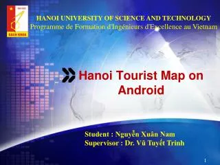 Hanoi Tourist Map on Android