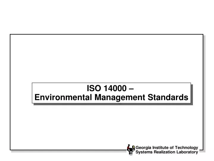 iso 14000 environmental management standards