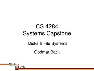 CS 4284 Systems Capstone