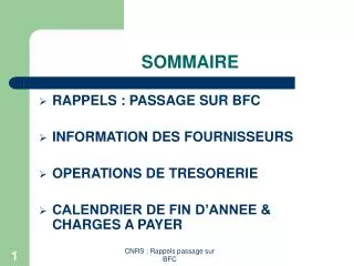 sommaire