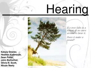 hearing