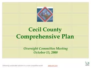 Cecil County Comprehensive Plan