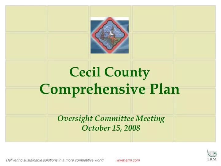 cecil county comprehensive plan