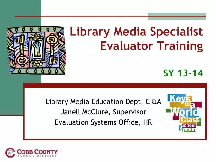 library media specialist evaluator training sy 13 14