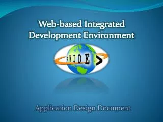 Web-based Integrated Development Environment