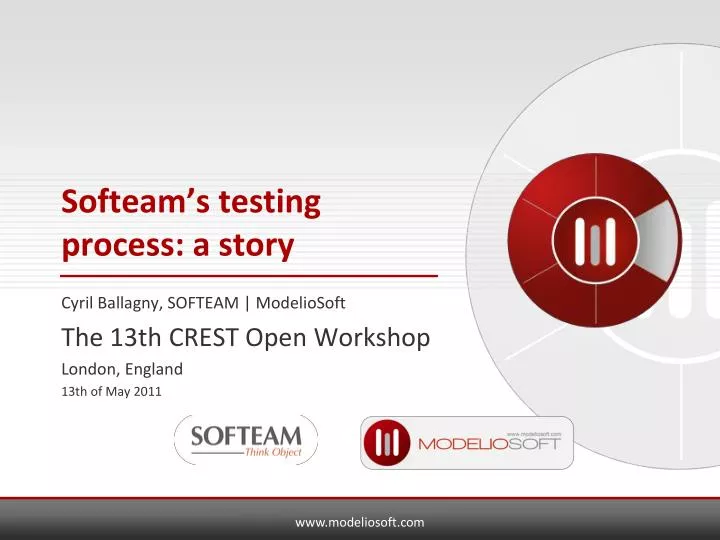 softeam s testing process a story
