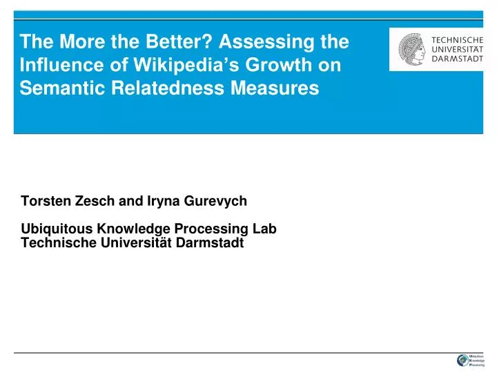 the more the better assessing the influence of wikipedia s growth on semantic relatedness measures