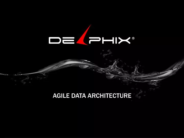 agile data architecture