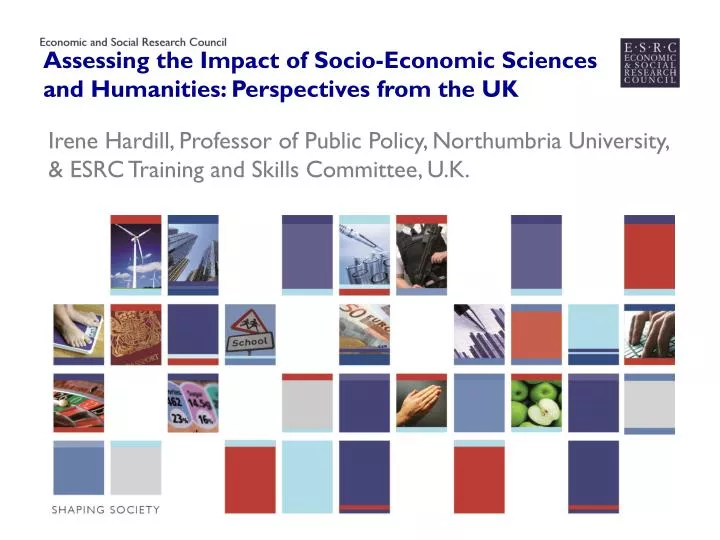 assessing the impact of socio economic sciences and humanities perspectives from the uk