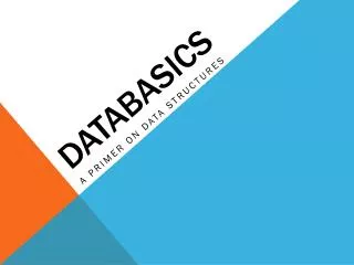 Databasics