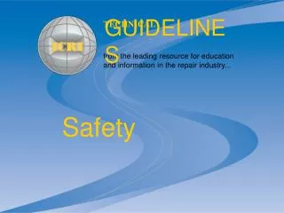 from the leading resource for education and information in the repair industry...