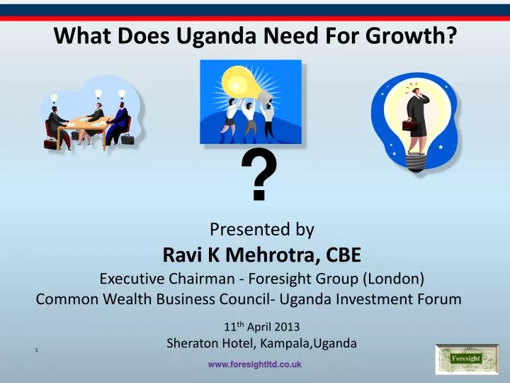 what does uganda need f or growth