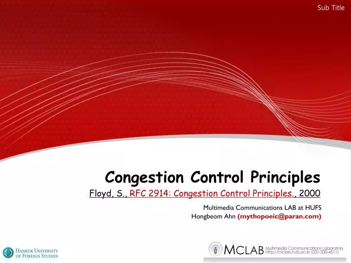 congestion control principles floyd s rfc 2914 congestion control principles 2000
