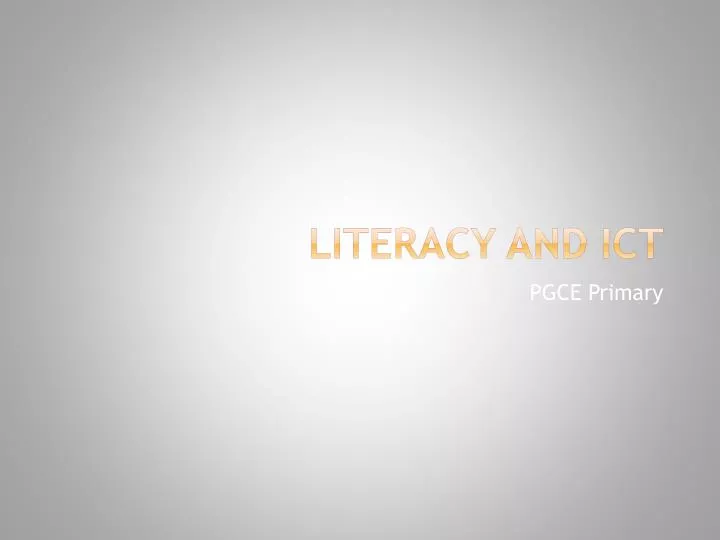 literacy and ict
