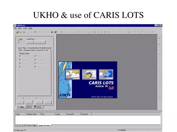 ukho use of caris lots