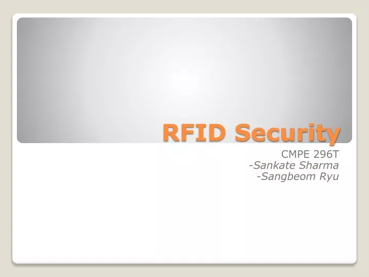 rfid security