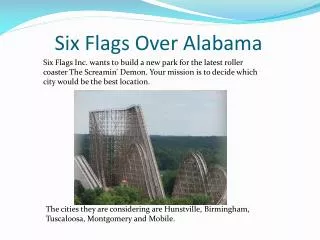 Six Flags Over Alabama