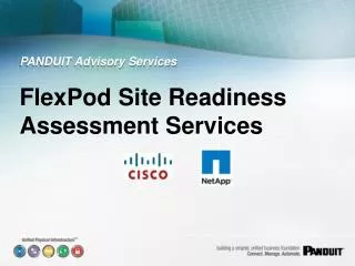 PANDUIT Advisory Services FlexPod Site Readiness Assessment Services