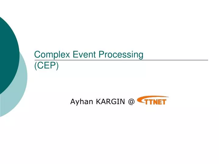 complex event processing cep