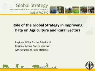 Role of the Global Strategy in Improving Data on Agriculture and Rural Sectors