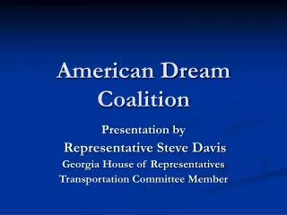 American Dream Coalition