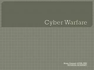 Cyber Warfare