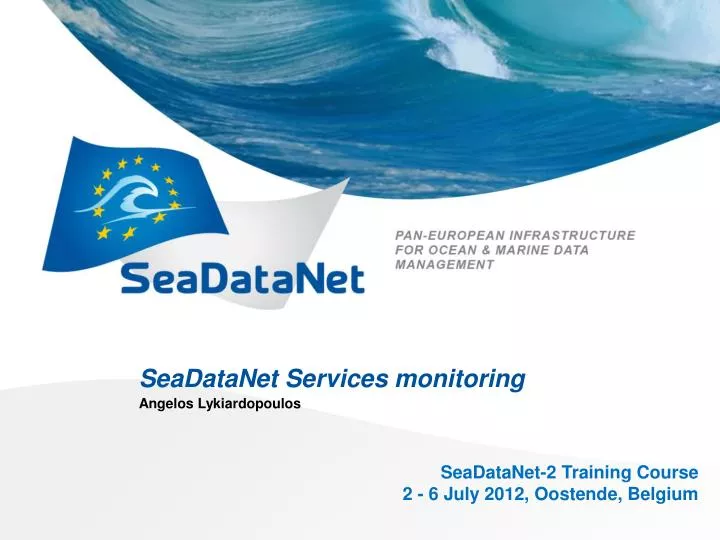 seadatanet services monitoring