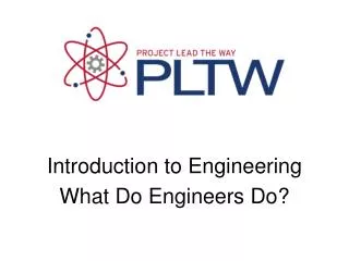 Introduction to Engineering