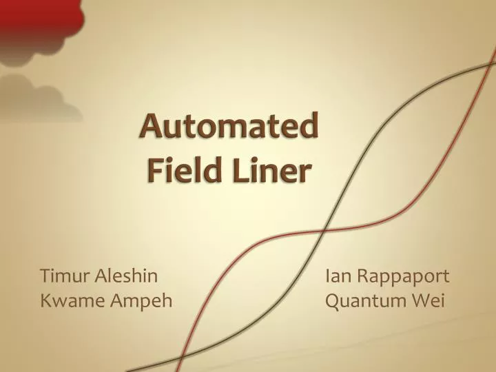 automated field liner