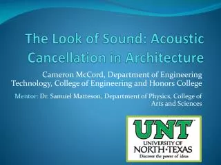 The Look of Sound: Acoustic Cancellation in Architecture