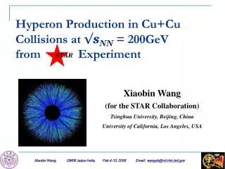 Hyperon Production in Cu+Cu Collisions at ? s NN = 200GeV from Experiment