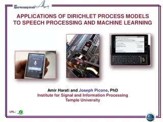 Applications of Dirichlet Process Models to Speech Processing and Machine Learning