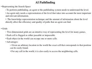 AI Pathfinding