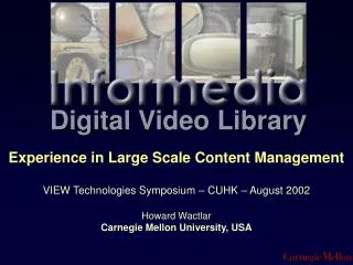 Digital Video Library