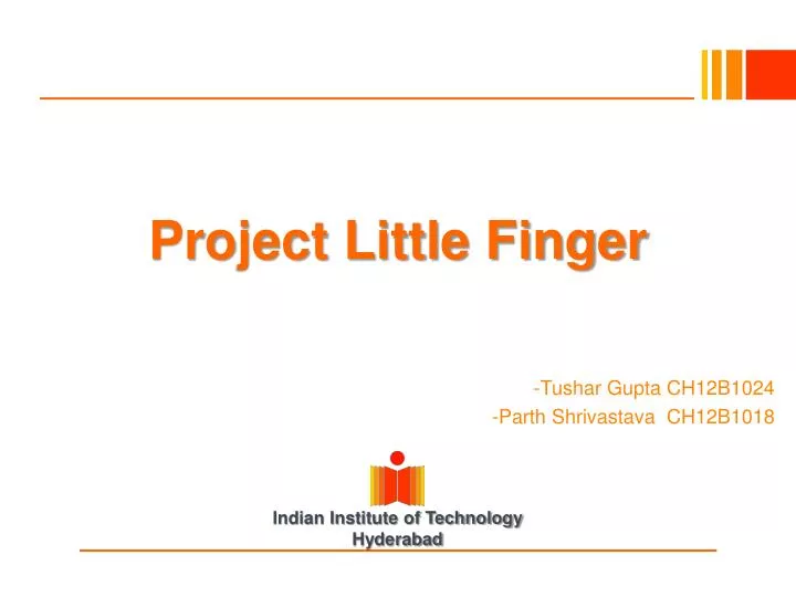 project little finger